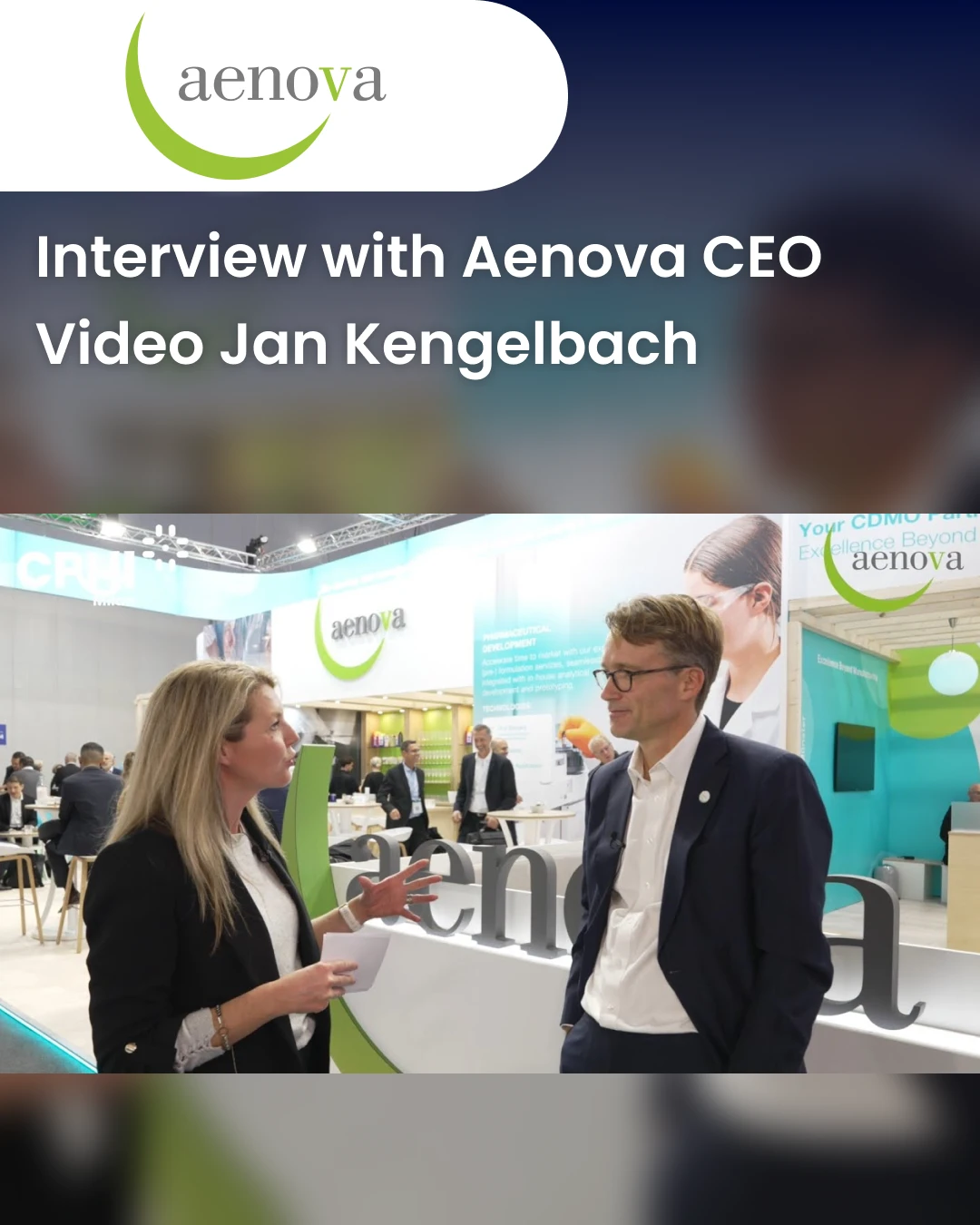 Interview with Aenova CEO Video Jan Kengelbach